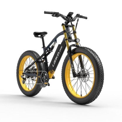 Cycling |  1000W 48V 16AH Dual Electric Mountain Bike with 7-Speed 3 Riding Modes Cycling Cycling