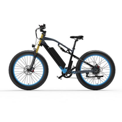 Cycling |  1000W 48V 16AH Dual Electric Mountain Bike with 7-Speed 3 Riding Modes Cycling Cycling