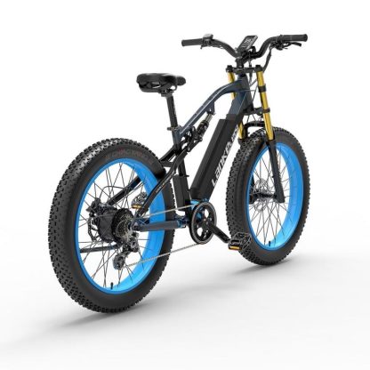 Cycling |  1000W 48V 16AH Dual Electric Mountain Bike with 7-Speed 3 Riding Modes Cycling Cycling