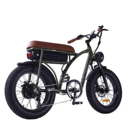 Cycling |  20″ 1000W Electric Bicycle with 48V 12.5Ah Battery for Adult Cycling Black