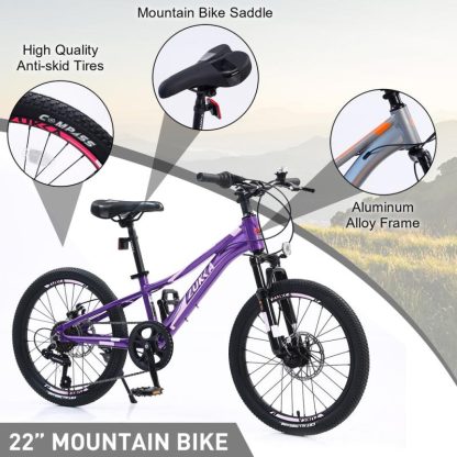 Cycling |  20-inch Shimano 7-Speed Mountain Bike Cycling Cycling