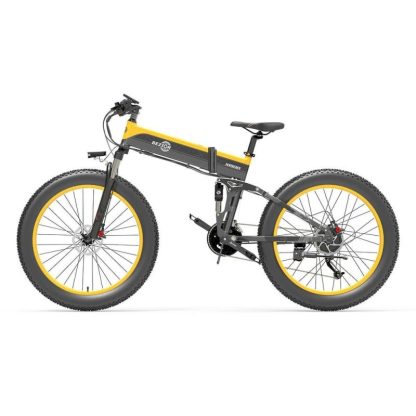 Cycling |  26″ 1500W Foldable Electric Mountain Bicycle 48V 12.8Ah Battery Cycling Cycling