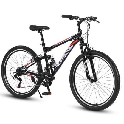 Cycling |  26 in. 21-Speed Mountains Bike with Front and rear shock absorption Cycling Cycling