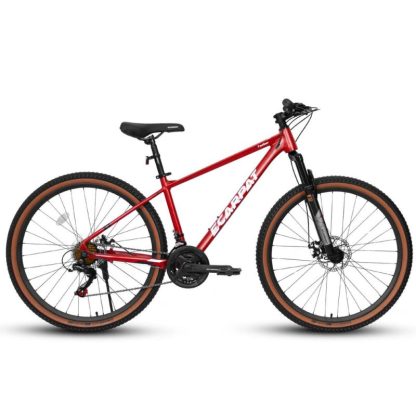 Cycling |  27 Inch Wheels, 21-Speed Trail Commuter City Mountain Bike, Aluminium Frame Disc Brakes Thumb Shifter Front Fork Cycling Cycling