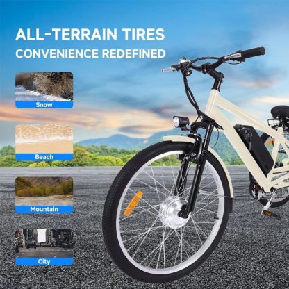 Cycling |  36V 10Ah Electric Tricycle, 3 Wheel Mountain Electric Bicycle Cycling Cycling