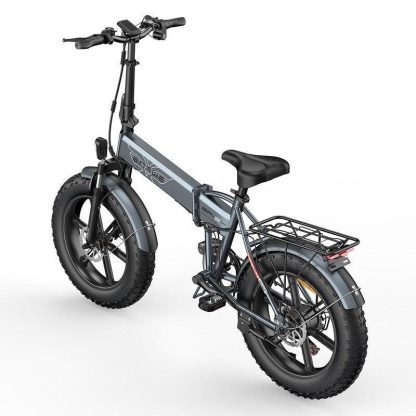 Cycling |  750-Watt 20” x 4.0” All Terrain Fat Tires Electric Bicycle with 48-Volt 13Ah Lithium Removable Battery Cycling Cycling