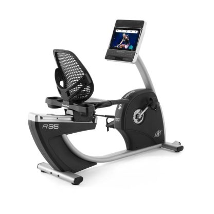 Cycling |  Commercial Series R35; iFIT-enabled Recumbent Exercise Bike with 14” Touchscreen Cycling Black