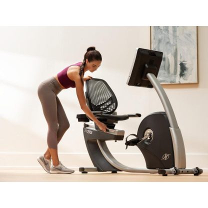 Cycling |  Commercial Series R35; iFIT-enabled Recumbent Exercise Bike with 14” Touchscreen Cycling Black