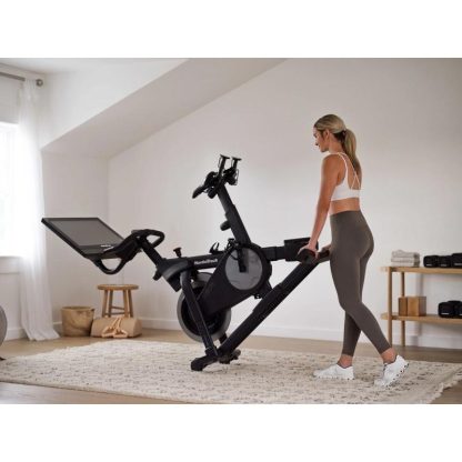 Cycling |  Commercial Series S27i; iFIT-enabled Exercise Bike with 27” Pivoting Touchscreen and Incline/Decline Functionality Cycling Black