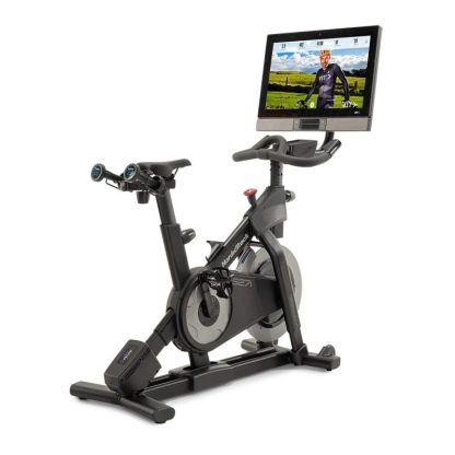 Cycling |  Commercial Series S27i; iFIT-enabled Exercise Bike with 27” Pivoting Touchscreen and Incline/Decline Functionality Cycling Black