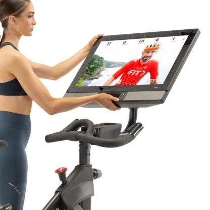 Cycling |  Commercial Series S27i; iFIT-enabled Exercise Bike with 27” Pivoting Touchscreen and Incline/Decline Functionality Cycling Black