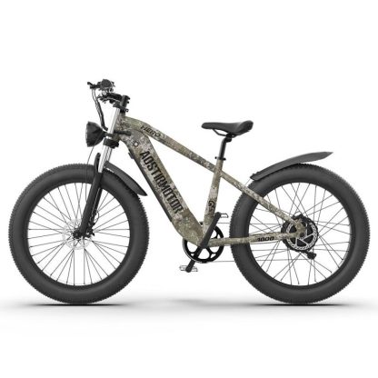 Cycling |  E-bike 26″1000W Electric Bike 52V 20Ah battery SAMSUNG All-terrain EBike Mountain Bicycle（Camouflage） Cycling Cycling