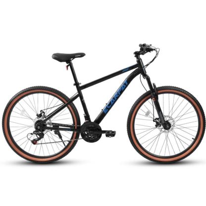 Cycling |  Ecarpat Mountain Bike 24 Inch Wheels, 21-Speed Trail Commuter City Mountain Bike, Disc Brakes Thumb Shifter Front Fork Bicycles Cycling Cycling