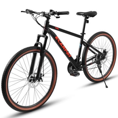 Cycling |  Ecarpat Mountain Bike 27.5 Inch Wheels, 21-Speed Trail Commuter City Mountain Bike Cycling Cycling