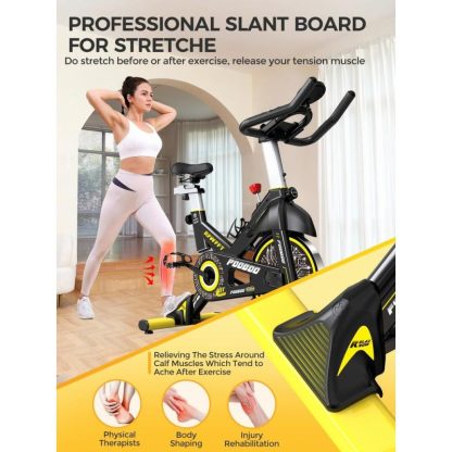 Cycling |  Exercise Bike, Adjustable Magnetic Resistance Silent Belt Drive, Fitness Cycling Bike Machine w/ 350lbs/300lbs Weight Capacity Cycling Cycling