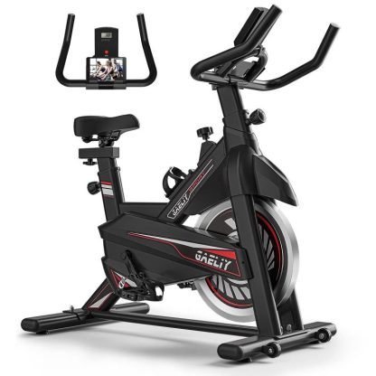 Cycling |  Exercise Bike, Indoor Stationary Bike for Home Gym,Workout Bike With Belt Drive,Cycling Bike With Digital Display & Seat Cushion Cycling Cycling