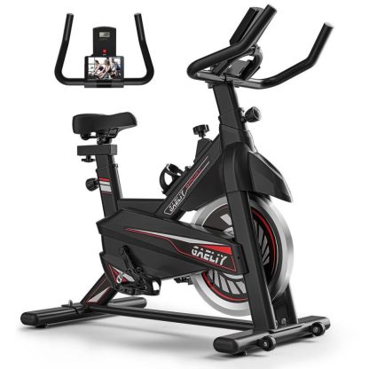 Cycling |  Exercise Bike, Indoor Stationary Bike for Home Gym,Workout Bike With Belt Drive,Cycling Bike With Digital Display & Seat Cushion Cycling Cycling