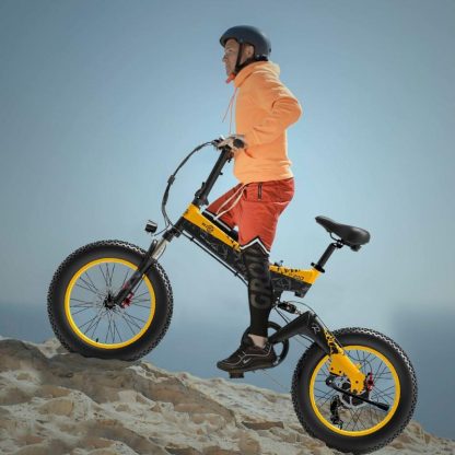 Cycling |  Foldable Electric Bike, Mountain Bike with Removable Lithium Battery Cycling Cycling