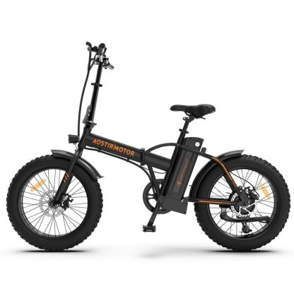 Cycling |  Folding Electric Bike Ebike Bicycle 500W Motor 20″ Fat Tire With 36V/13Ah Li-Battery Cycling Cycling