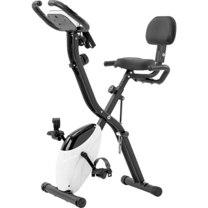 Cycling |  Folding Exercise Bike Fitness Upright and Recumbent X Bike – Recumbent Dimensions 30.7” x 19.7” x 42.3” Cycling Cycling