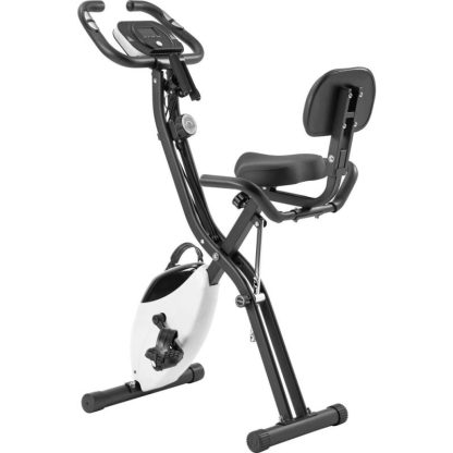 Cycling |  Folding Exercise Bike Fitness Upright and Recumbent X Bike – Recumbent Dimensions 30.7” x 19.7” x 42.3” Cycling Cycling