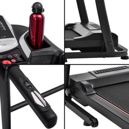 Cycling |  Folding Treadmill Electric Running Machine with 3 Level Incline 12 Preset Programs Cycling Cycling