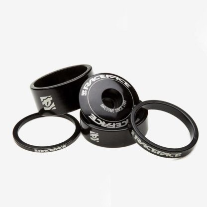 Cycling |  Headset Spacer Kit with Top Cap, Aluminum Cycling Black