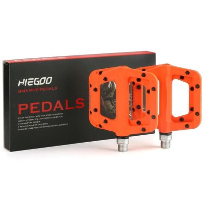 Cycling |  HIEGOO Bike Pedals, Standard 9/16″ Spindle, Extra 20 Spare Pins Cycling Cycling