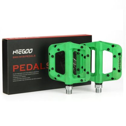 Cycling |  HIEGOO Bike Pedals, Standard 9/16″ Spindle, Extra 20 Spare Pins Cycling Cycling