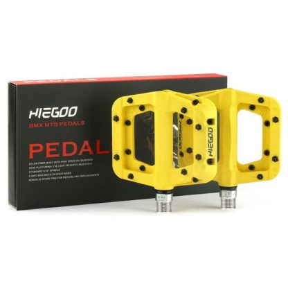 Cycling |  HIEGOO Bike Pedals, Standard 9/16″ Spindle, Extra 20 Spare Pins Cycling Cycling