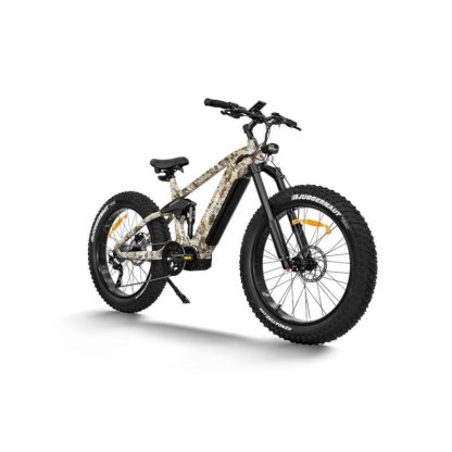 Cycling |  Himiway Cobra Pro 1000W E-Mountain Bike, 80-mile range, 26″x4.8″ fat tires, Four-Bar Linkage Suspension, Shimano 10-Speed Cycling Cycling