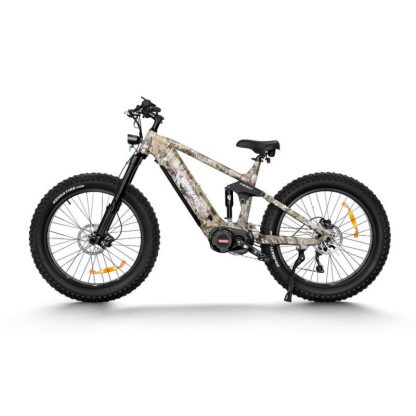 Cycling |  Himiway Cobra Pro 1000W E-Mountain Bike, 80-mile range, 26″x4.8″ fat tires, Four-Bar Linkage Suspension, Shimano 10-Speed Cycling Cycling