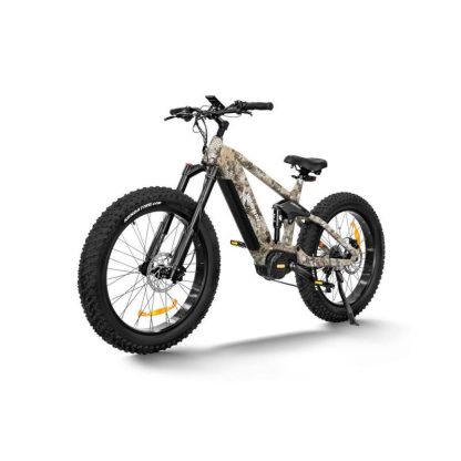 Cycling |  Himiway Cobra Pro 1000W E-Mountain Bike, 80-mile range, 26″x4.8″ fat tires, Four-Bar Linkage Suspension, Shimano 10-Speed Cycling Cycling