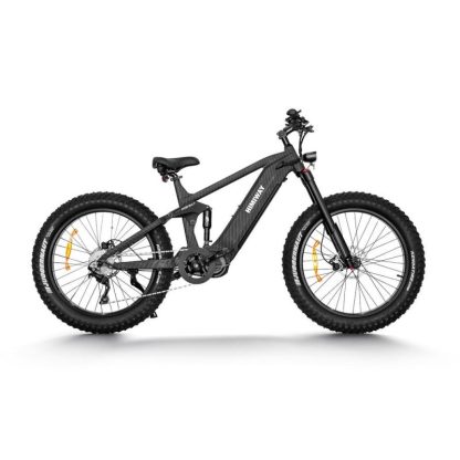 Cycling |  Himiway Cobra Pro 1000W E-Mountain Bike, 80-mile range, 26″x4.8″ fat tires, Four-Bar Linkage Suspension, Shimano 10-Speed Cycling Cycling