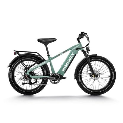 Cycling |  Himiway D5 Upgraded 750W Torque Sensor Electric Bike- 80Mi Long Range, 26″ x 4″ Fat Tires, 25 MPH, 7 speed – 50 x 84 Cycling Cycling