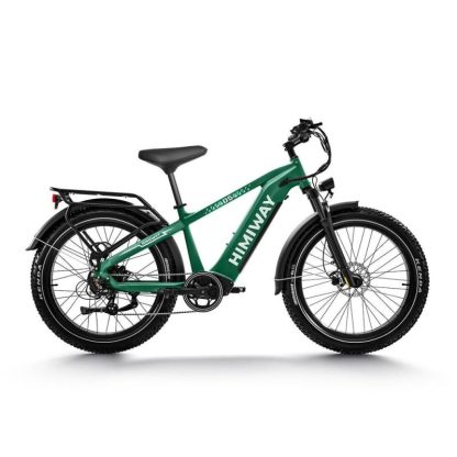 Cycling |  Himiway D5 Upgraded 750W Torque Sensor Electric Bike- 80Mi Long Range, 26″ x 4″ Fat Tires, 25 MPH, 7 speed – 50 x 84 Cycling Cycling