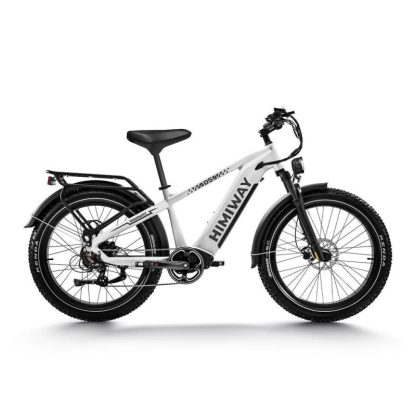 Cycling |  Himiway D5 Upgraded 750W Torque Sensor Electric Bike- 80Mi Long Range, 26″ x 4″ Fat Tires, 25 MPH, 7 speed – 50 x 84 Cycling Cycling