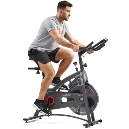 Cycling |  Indoor Cycling Exercise Bike with Magnetic/Felt Resistance & Belt/Chain Drive Optional Bluetooth Connectivity with Cycling Cycling