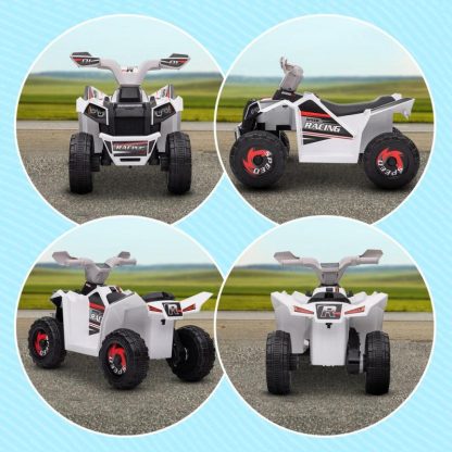 Cycling |  Kids ATV Quad Car, 6V Four-Wheeler w/ Forward Backward Cycling Cycling