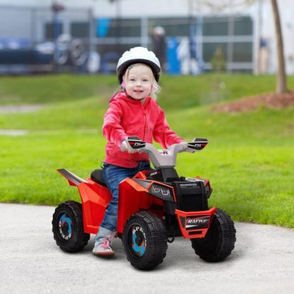 Cycling |  Kids ATV Quad Car, 6V Four-Wheeler w/ Forward Backward Cycling Cycling