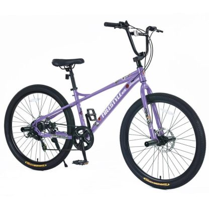 Cycling |  Kids Bike Double Disc Brakes 26 Inch Children’s Bicycle for Boys Girls Age 12+ Years Cycling Cycling