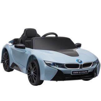 Cycling |  Licensed BMW I8 Coupe Electric Kids Ride-On Car 6V Battery Powered Toy with Remote Control Music Lights MP3 Suspension Wheels Cycling Cycling