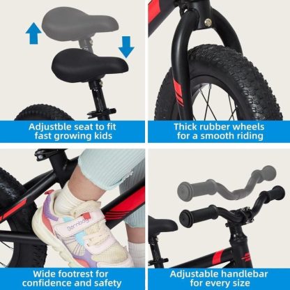 Cycling |  Lightweight Toddler Bike Balance Bike for 2-6 Years Cycling Cycling