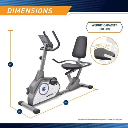 Cycling |  Magnetic Recumbent Exercise Bike with 8 Resistance Levels Cycling Cycling