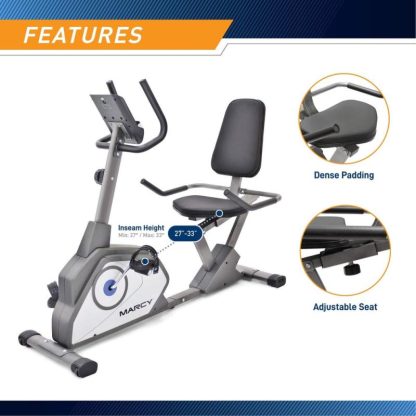 Cycling |  Magnetic Recumbent Exercise Bike with 8 Resistance Levels Cycling Cycling