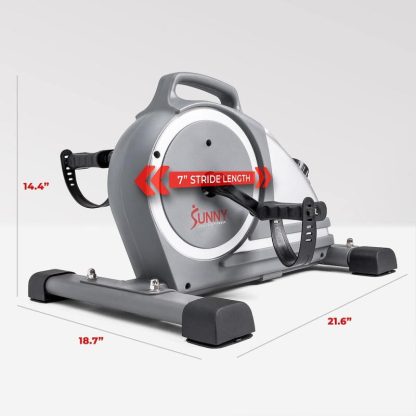 Cycling |  Magnetic Under Desk Mini Exercise Cycle Bike, Dual Function Pedal Exerciser with Digital Monitor and Carrying Handle, SF-B020026 Cycling Cycling