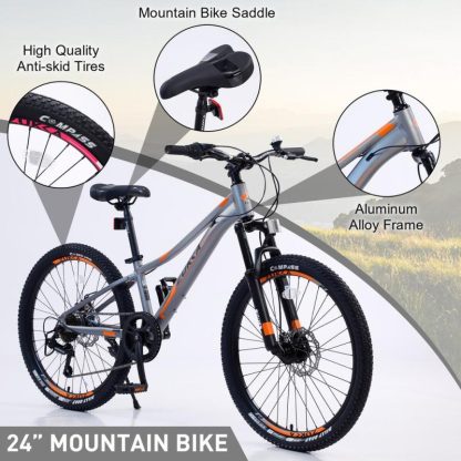 Cycling |  Mountain 24 inch shimano 7-Speed bike Cycling Cycling