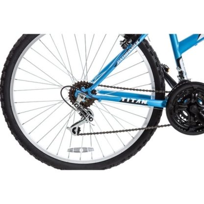 Cycling |  Pathfinder Women’s Mountain Bike, 17-Inch Frame, 21-Speed, Front Shock, Baby Blue Cycling Cycling