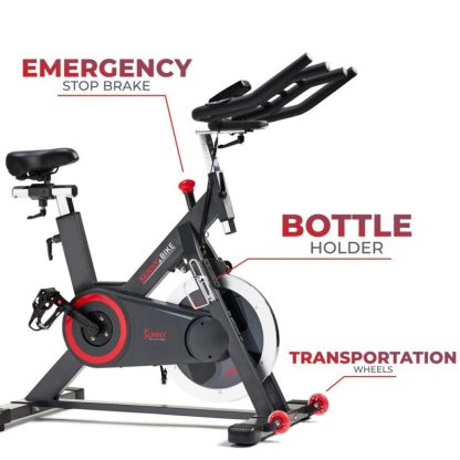 Cycling |  Premium Magnetic Belt Drive Indoor Cycling Stationary Exercise Bikes with Optional SunnyFit App Enhanced Bluetooth Connectivity Cycling Cycling