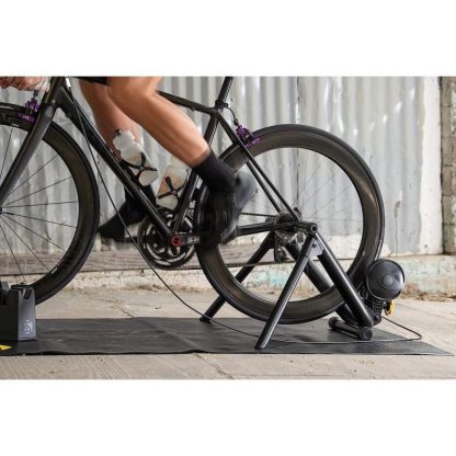 Cycling |  Saris Bike Trainer Accessory Kit with Bike Mat, Climbing Riser Block & Towel Cycling Black